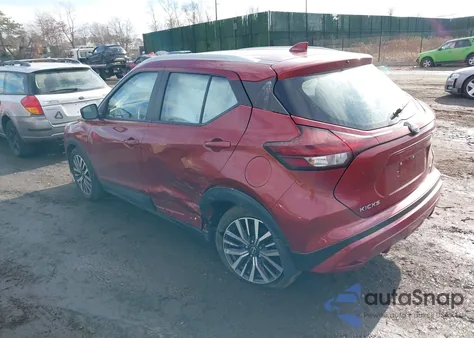 2022 Nissan Kicks Sv Xtronic Cvt z USA, uszkodzony, nr VIN 3N1CP5CVXNL516490